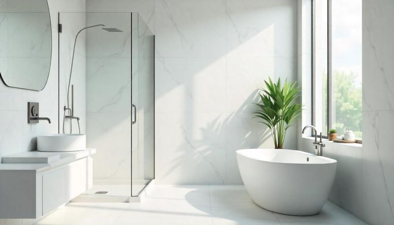 Elegant Corner Tub